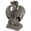 Design Toscano Black Lab Puppy on a Perch Hanging Dog Sculpture(Boden)