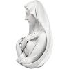 Design Toscano Blessed Virgin Mary Bonded Marble Resin Statue: Large,White(Lady of Grace Bust Statue)