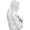 Design Toscano Blessed Virgin Mary Bonded Marble Resin Statue: Large,White(Lady of Grace Bust Statue)