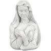 Design Toscano Blessed Virgin Mary Bonded Marble Resin Statue: Large,White(Lady of Grace Bust Statue)