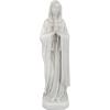 Design Toscano Blessed Virgin Mary Bonded Marble Resin Statue: Large,White(Virgin Mary White Large)