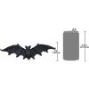 Design Toscano CL5847 Key Hook Rack – Vampire Bat Key Holder Wall Sculpture – Bat Figure – Halloween Bats,Medium(Single)