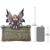 Design Toscano CL6564 The Fairies Wall Sculpture Plaque Sign, Full Color(Don’t Piss Off Fairies)