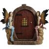 Design Toscano CL6564 The Fairies Wall Sculpture Plaque Sign, Full Color(Enchanted Fairy)