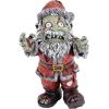 Design Toscano CL6691 Christmas Santa Claus Holiday Decor Zombie Apocalypse Statue, 7½”Wx7½Dx13 H, full color(Full Color)