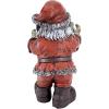 Design Toscano CL6691 Christmas Santa Claus Holiday Decor Zombie Apocalypse Statue, 7½”Wx7½Dx13 H, full color(Full Color)