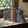 Design Toscano Castle Dragon Gothic Decor Decorative Bookend Statues, 8 Inch, Set of Two, Polyresin, Grey Stone(Single)