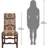 Design Toscano Chateau DuMonde Coat of Arms Dining Side Chair