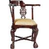 Design Toscano Chippendale Corner Chair, cherry(Traditional)