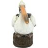 Design Toscano Coastal Decor Ocean’s Perch Pelicans Garden Bird Statue, 9 Inch Wide, 24 Inch Tall, Cast Stone Resin, Full Color Finish(Dock of the Bay)