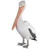 Design Toscano Coastal Decor Ocean’s Perch Pelicans Garden Bird Statue, 9 Inch Wide, 24 Inch Tall, Cast Stone Resin, Full Color Finish(Giant White)