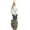 Design Toscano Coastal Decor Ocean’s Perch Pelicans Garden Bird Statue, 9 Inch Wide, 24 Inch Tall, Cast Stone Resin, Full Color Finish(Oceans Perch)