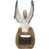Design Toscano Coastal Decor Ocean’s Perch Pelicans Garden Bird Statue, 9 Inch Wide, 24 Inch Tall, Cast Stone Resin, Full Color Finish(Splash)