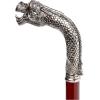 Design Toscano Cobra Pewter Walking Stick(Asian Dragon Pewter Handle and Hardwood Cane)