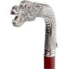Design Toscano Cobra Pewter Walking Stick(Asian Dragon Pewter Handle and Hardwood Cane)