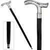 Design Toscano Cobra Pewter Walking Stick(Belle Epoque Solid Hardwood Walking Stick)