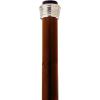 Design Toscano Cobra Pewter Walking Stick(Heraldic Lion Pewter Handle and Hardwood Cane)
