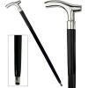 Design Toscano Cobra Pewter Walking Stick(Jazz Age Solid Hardwood Walking Stick)