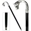 Design Toscano Cobra Pewter Walking Stick(Majestic Wolf Solid Hardwood Walking Stick)