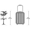 Design Toscano Crescent moon Vampire Bats Metal Weathervane: Roof Mount(Crescent Moon & Bats Rooftop)