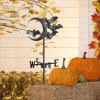 Design Toscano Crescent moon Vampire Bats Metal Weathervane: Roof Mount(Crescent Moon & Bats Rooftop)
