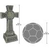 Design Toscano DB25692 Donegal Celtic High Irish Cross Memorial Statue, Single(Twin)