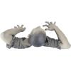 Design Toscano DB383020 The Zombie of Montclaire Moors Indoor/Outdoor Garden Statue Halloween Decoration, 31 Inches Wide, 19 Inches Deep, 8 Inches High, Full Color Finish(Large)