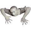 Design Toscano DB383020 The Zombie of Montclaire Moors Indoor/Outdoor Garden Statue Halloween Decoration, 31 Inches Wide, 19 Inches Deep, 8 Inches High, Full Color Finish(Large)
