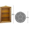 Design Toscano DY120701 Broadgate Grand Curio Presentation Case, 37″, Cherry(Eggs of The Tsar)