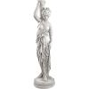 Design Toscano Dione the Divine Greek Water Woman Indoor/Outdoor Garden Statue, Grande, 38 inches tall, Cast Stone Resin, Antique Stone Finish(Handcast Polyresin  Antique Stone Finish)
