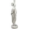 Design Toscano Dione the Divine Greek Water Woman Indoor/Outdoor Garden Statue, Grande, 38 inches tall, Cast Stone Resin, Antique Stone Finish(Handcast Polyresin  Antique Stone Finish)