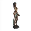 Design Toscano Dione the Divine Greek Water Woman Indoor/Outdoor Garden Statue, Grande, 38 inches tall, Cast Stone Resin, Antique Stone Finish(Heirloom Cast Bronze  Green Bronze Finish)