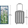Design Toscano Dragonflies Dance Stained Glass Window, Grass Green, 40 Inch