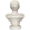 Design Toscano Dragons of Corfu Castle Gothic Decor Statue Globe Figurine, 5 Inch, Polyresin and Glass, Silver Chrome(Bust Large)