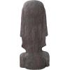 Design Toscano Easter Island Ahu Akivi Moai Monolith Garden Statue, Desktop, 9 Inch, Cast Stone Resin, Grey Stone(72 in)