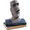 Design Toscano Easter Island Ahu Akivi Moai Monolith Garden Statue, Desktop, 9 Inch, Cast Stone Resin, Grey Stone(9 in)