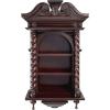 Design Toscano Eggs of The Tsar Wall Curio Display Cabinet, 18 Inch, Gold(Charles II)