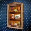 Design Toscano Eggs of The Tsar Wall Curio Display Cabinet, 18 Inch, Gold(Eggs of The Tsar)