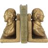 Design Toscano Elephant Bookends Statue, 7 Inch, Set of Two, Faux Bronze,QM2859800(Bard of Avalon)