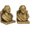 Design Toscano Elephant Bookends Statue, 7 Inch, Set of Two, Faux Bronze,QM2859800(Bard of Avalon)