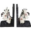 Design Toscano Elephant Bookends Statue, 7 Inch, Set of Two, Faux Bronze,QM2859800(Knights of the Realm)