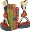Design Toscano Elephant Bookends Statue, 7 Inch, Set of Two, Faux Bronze,QM2859800(The Flappers)