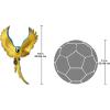 Design Toscano Flapping Macaw Bird Tropical Decor Wall Sculpture, 16 Inch, Polyresin, Full Color(16″L x 10″W)