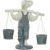 Design Toscano Flowers for Felicity Little Girl Garden Statue: Large