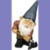Design Toscano Garden Gnome Statue – Digger The Gnome – Outdoor Garden Gnomes – Funny Lawn Gnome Statues(Bulldoze the Dirty Hoe)
