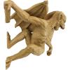 Design Toscano Gaston the Gothic Gargoyle Climber Wall Mount Hanging Statue, Large, 16 Inches Tall, Cast Stone Resin, Gothic Stone(Gaston the Gothic Gargoyle Climber Hanging Statue  Large)