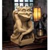 Design Toscano Gaston the Gothic Gargoyle Climber Wall Mount Hanging Statue, Large, 16 Inches Tall, Cast Stone Resin, Gothic Stone(Oscar The Gargoyle with Attitude Statue Size: Large)