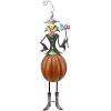 Design Toscano Gloria VanderBoo Metal Witch Bobble Statue