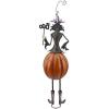 Design Toscano Gloria VanderBoo Metal Witch Bobble Statue