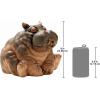 Design Toscano Hanna, the Hippo Spitter Piped Statue(Hanna The Hippo)